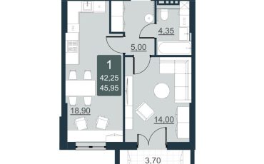 продажа, квартира, им Виктора Аржаного ул, 5, Саратов