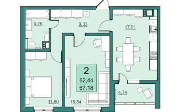 продажа, квартира, Академика Семёнова ул, 21, Саратов