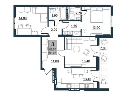 продажа, квартира, Евгения Долгина ул, 8, Саратов