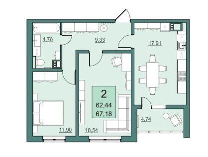 продажа, квартира, Кузнецова ул, 1, Саратов