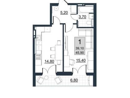 продажа, квартира, Евгения Долгина ул, 8, Саратов