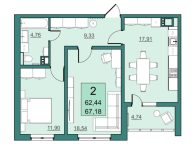 продажа, квартира, Академика Семёнова ул, 21, Саратов