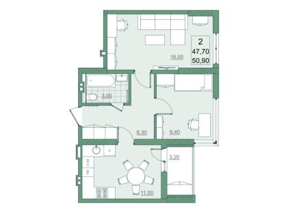 продажа, квартира, Героев Отечества пр-кт, 3А, Саратов