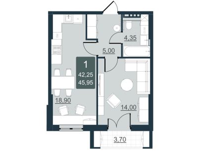 продажа, квартира, им Виктора Аржаного ул, 5, Саратов