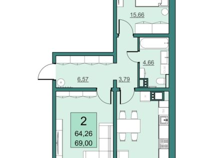 продажа, квартира, Академика Семёнова ул, 21, Саратов